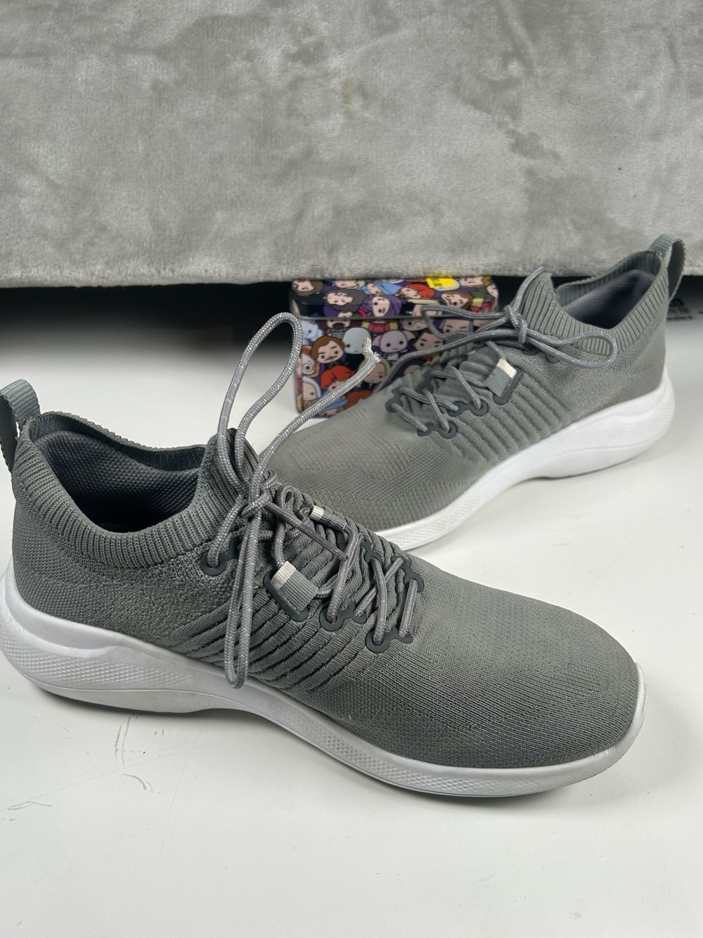 Footjoy Flex XP Gray Knit Slip-On Sneakers - Picture 5 of 15
